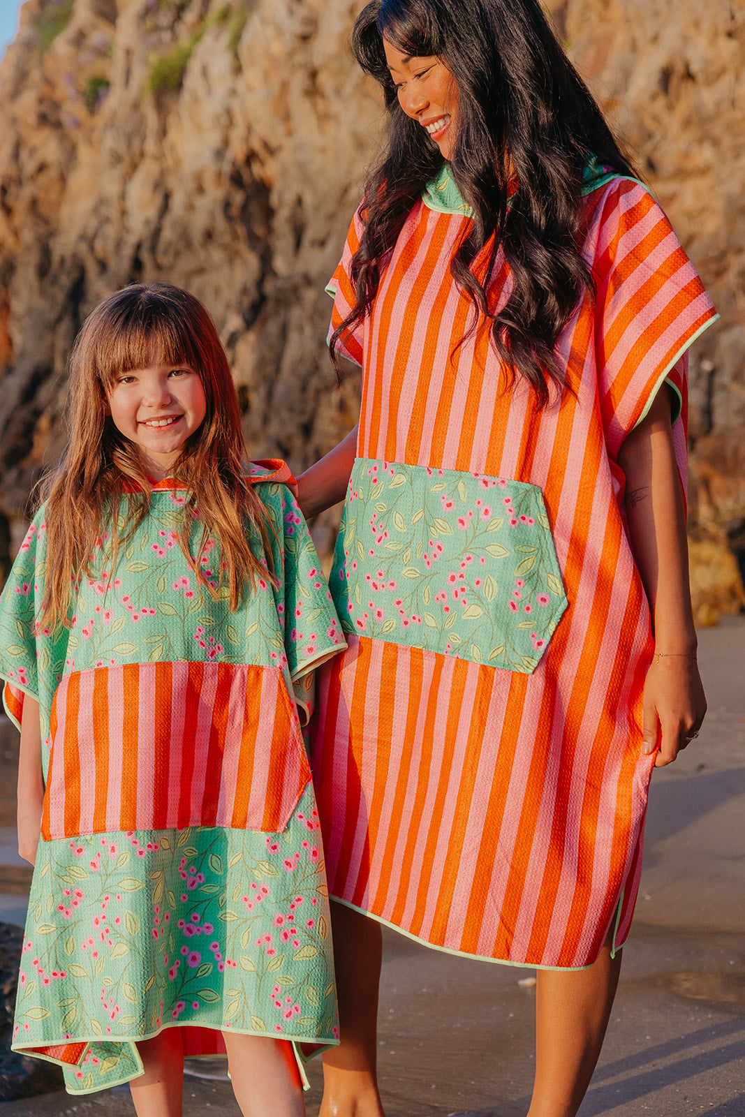 Sun-Kissed: Reversible Poncho