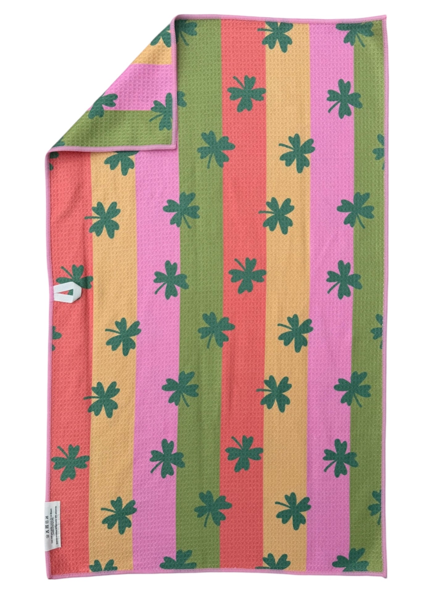 Clover Pop: Double-Sided Hand Towel