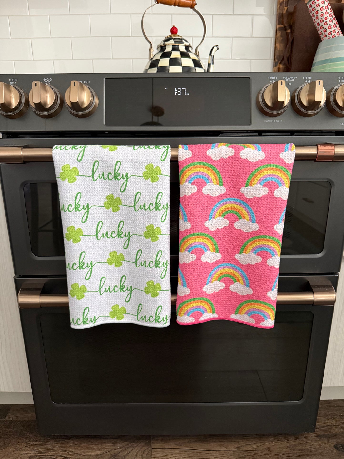 Prismatic: Double-Sided Hand Towel