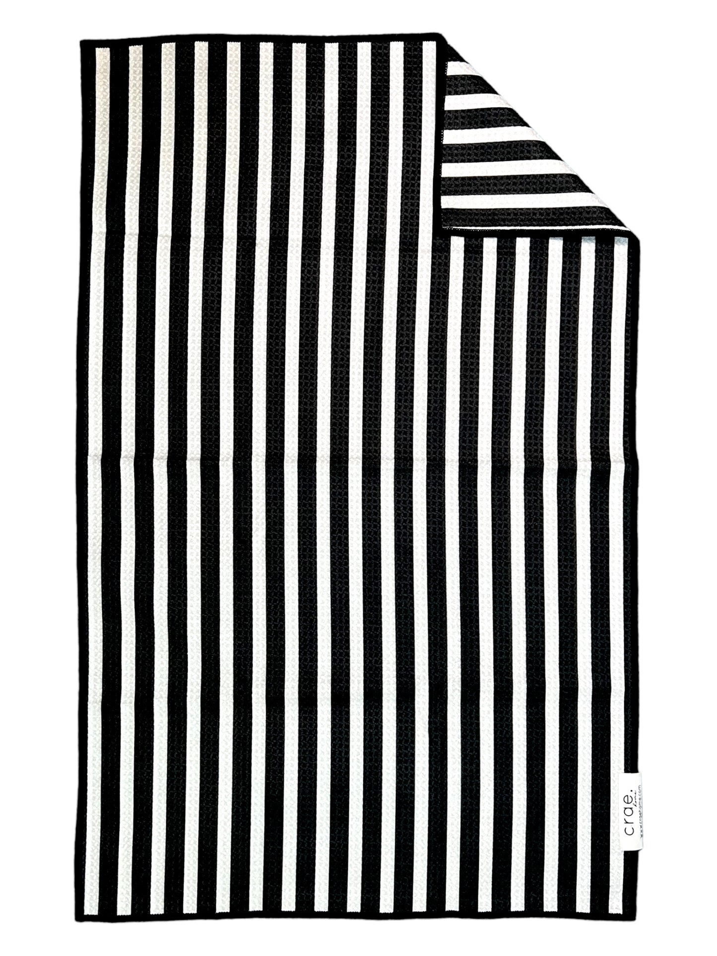 Black Licorice: Double-Sided Hand Towel