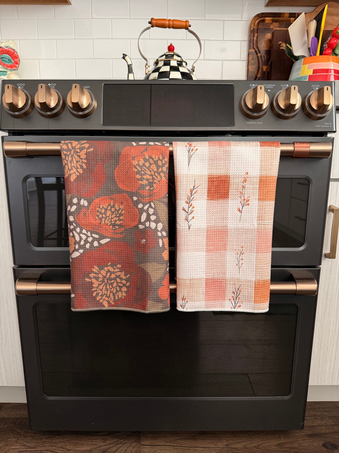 Rustic Charm: Double-Sided Hand Towel