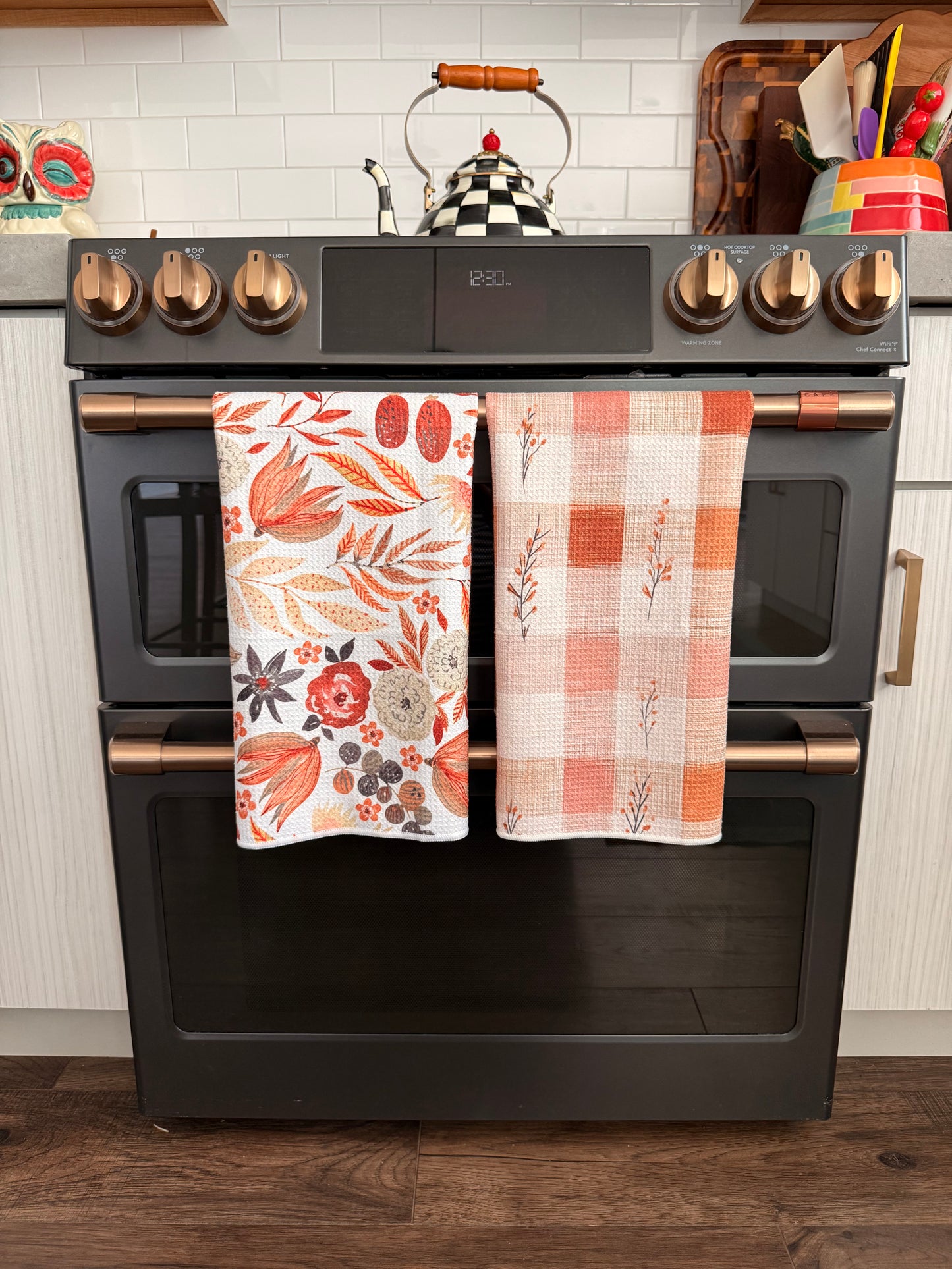 Rustic Charm: Double-Sided Hand Towel