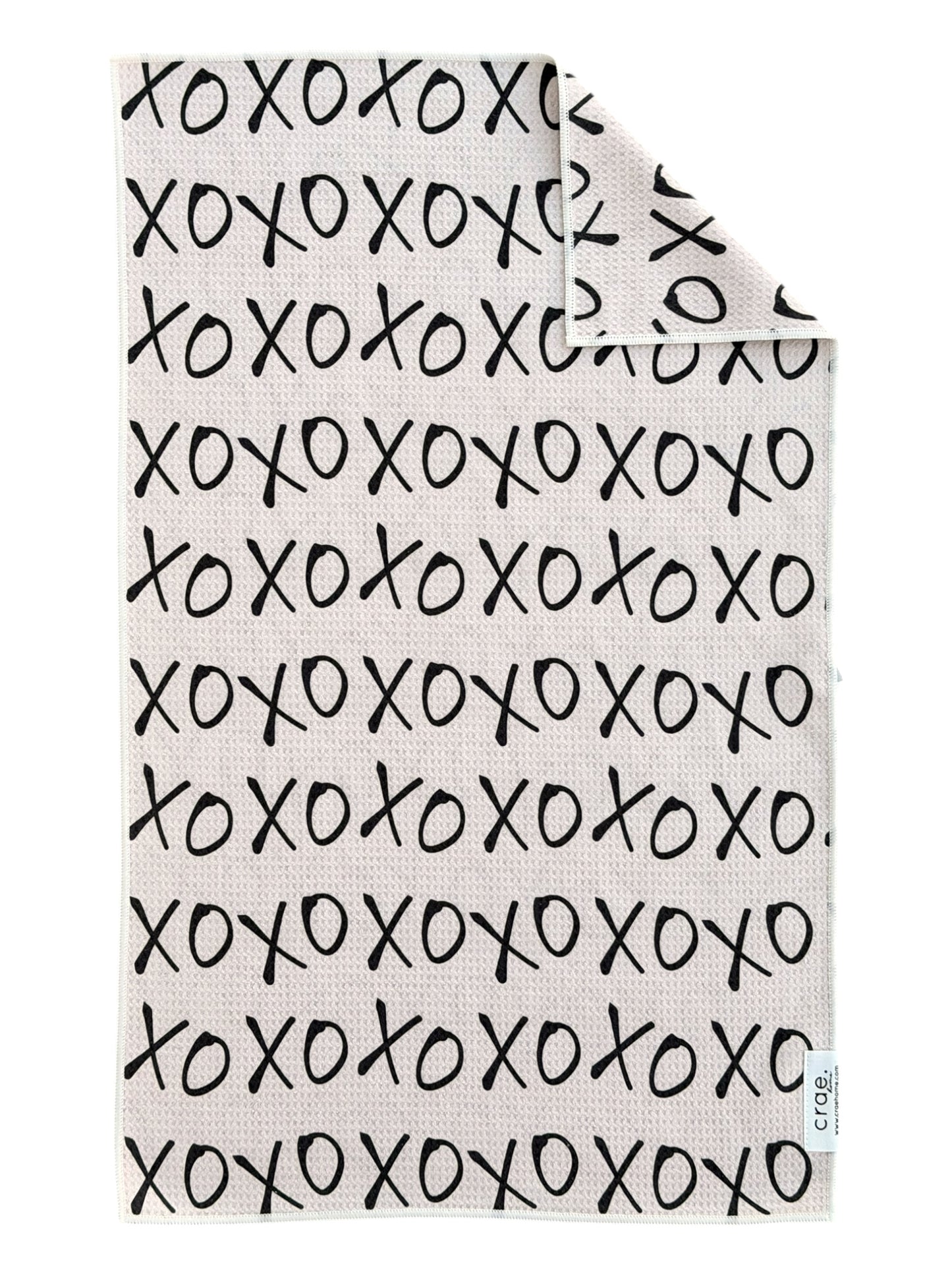 Kisses and Cuddles: Double-Sided Hand Towel