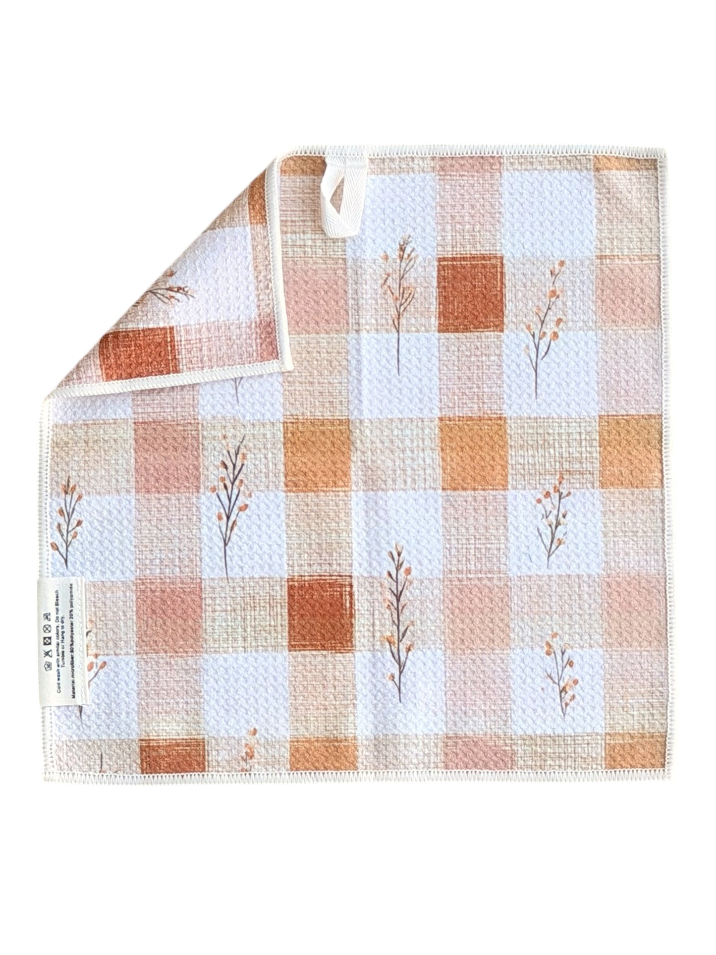 Rustic Charm: Double-Sided Washcloth