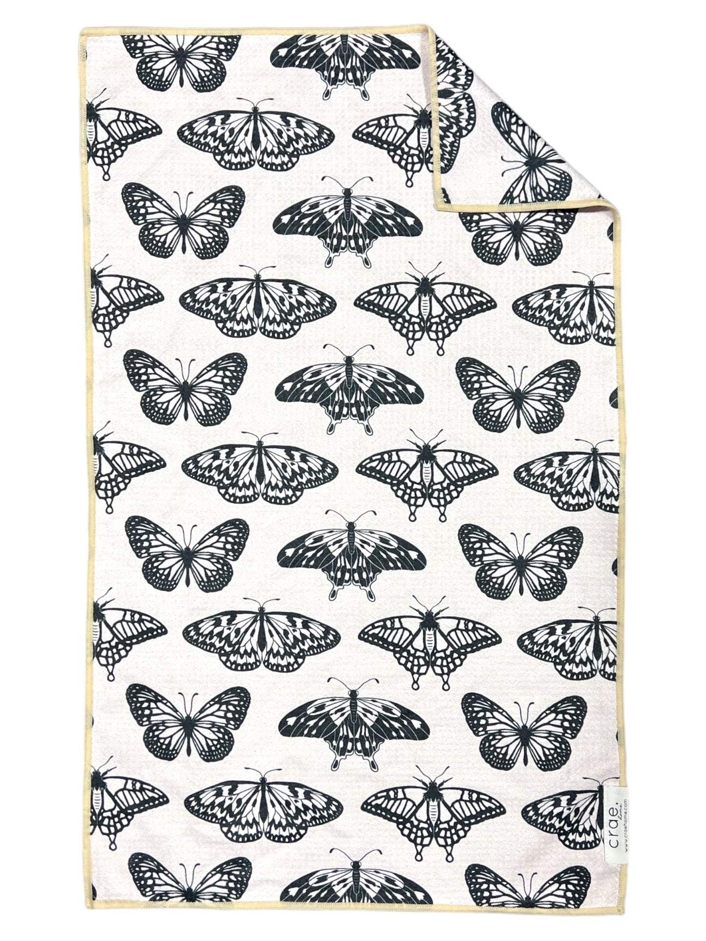 Eleanor/Flutter By: 2 Double Sided-Hand Towels