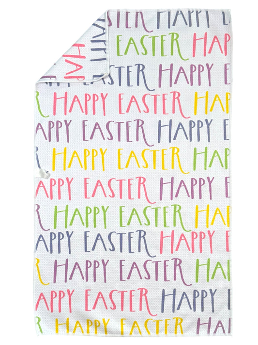 Hoppy Easter: Double-Sided Hand Towel