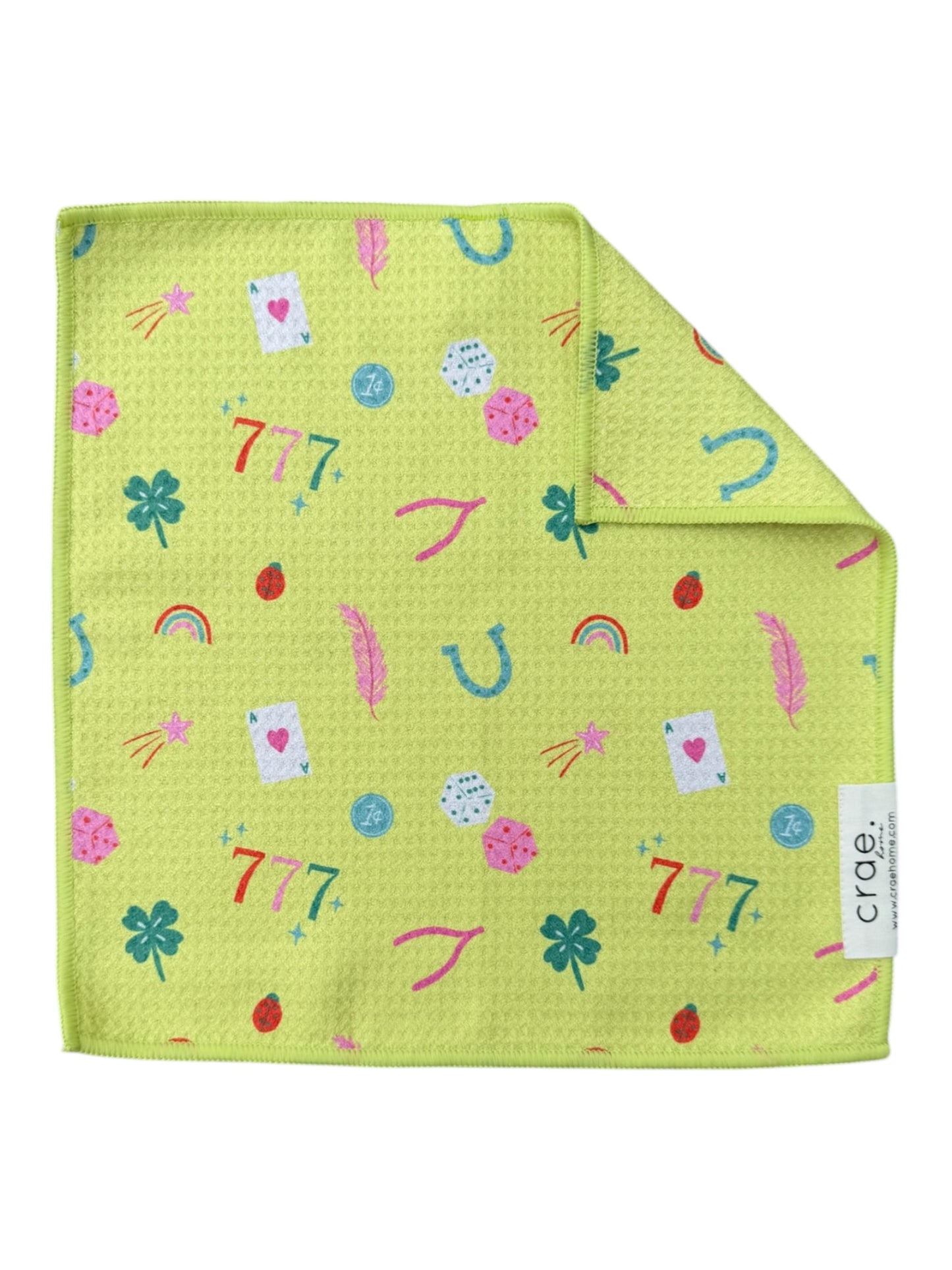 Seven Wishes: Double-Sided Washcloth