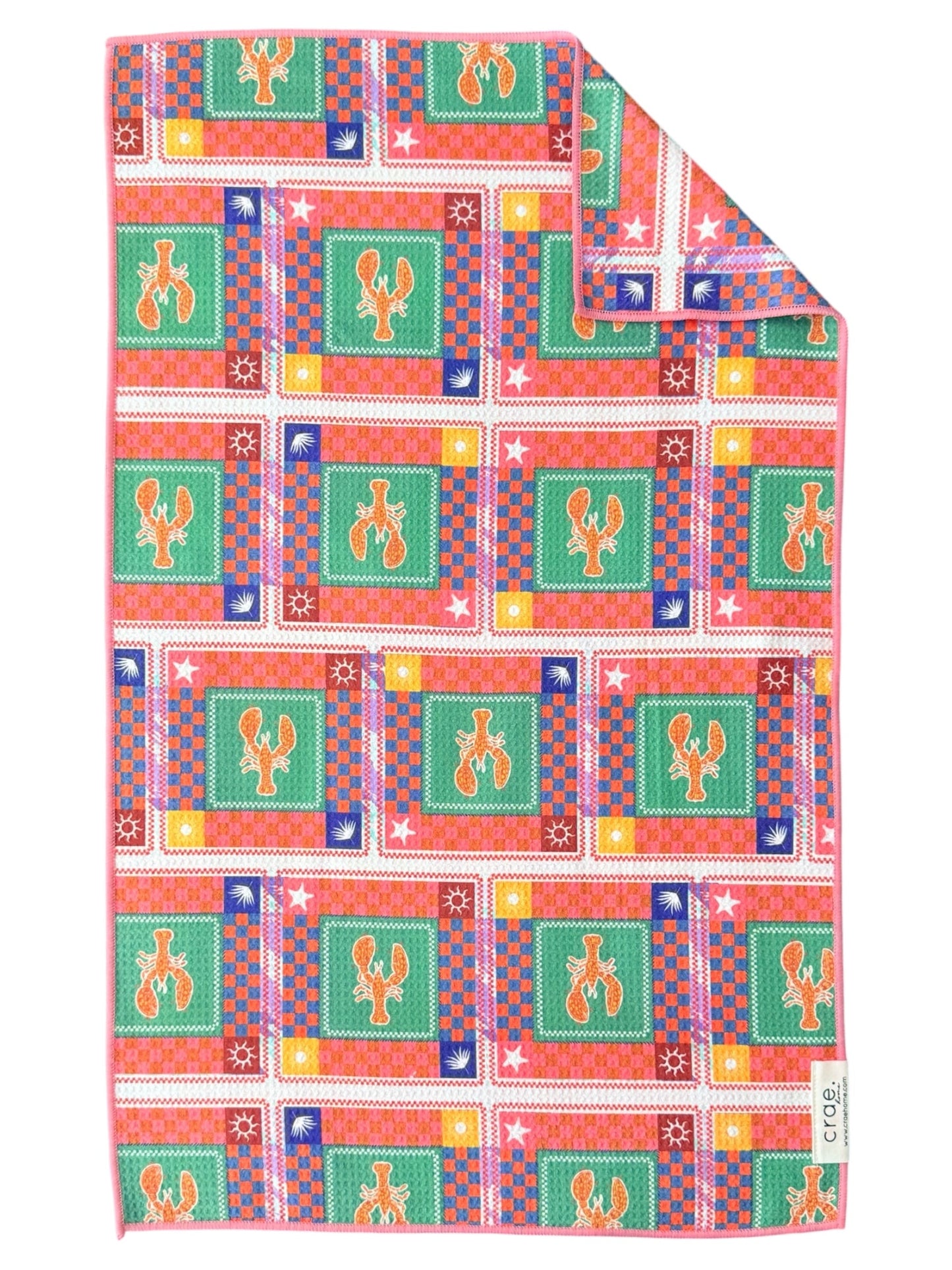 Juicy/Lobbie: 2 Double Sided-Hand Towels