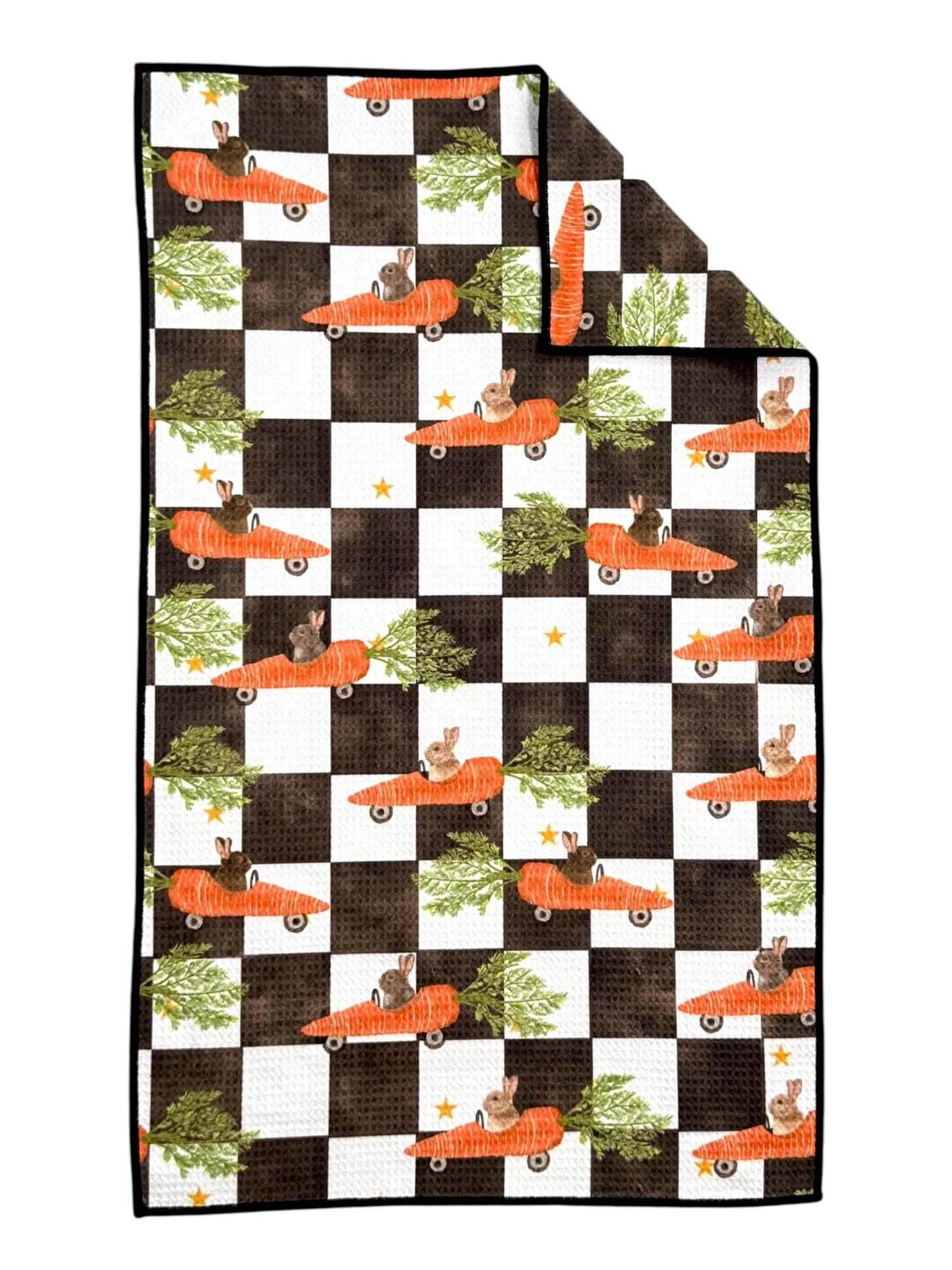 Hare Racers: Double-Sided Hand Towel