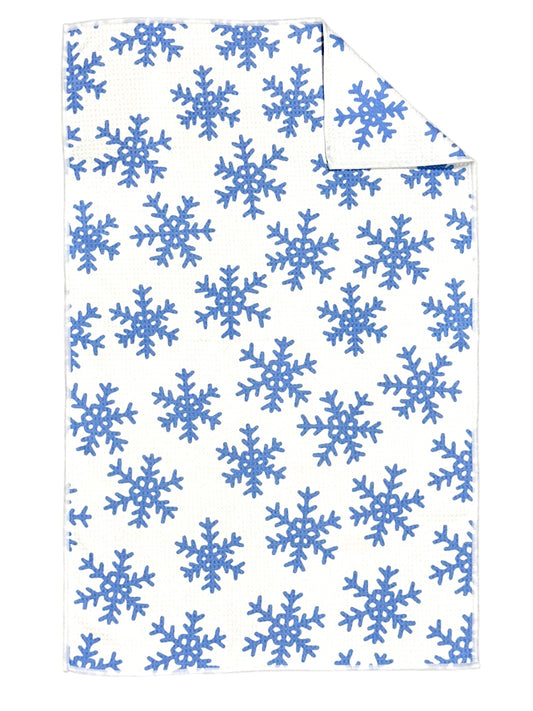 Flakes: Double-Sided Hand Towel