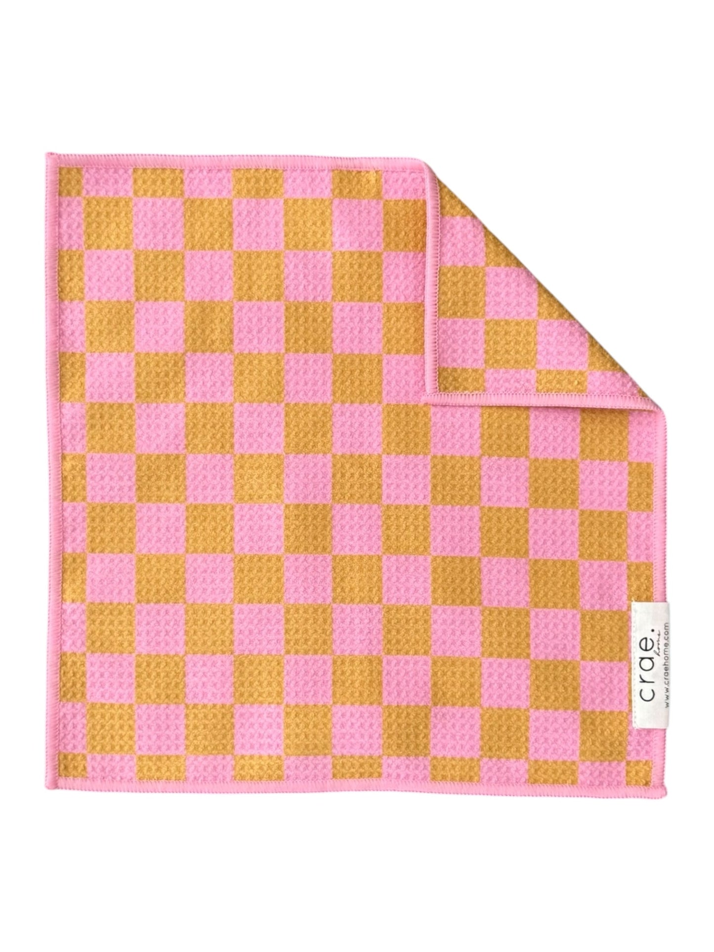Harmony/Squared Up: Double Sided-Hand Towel Washcloth Set