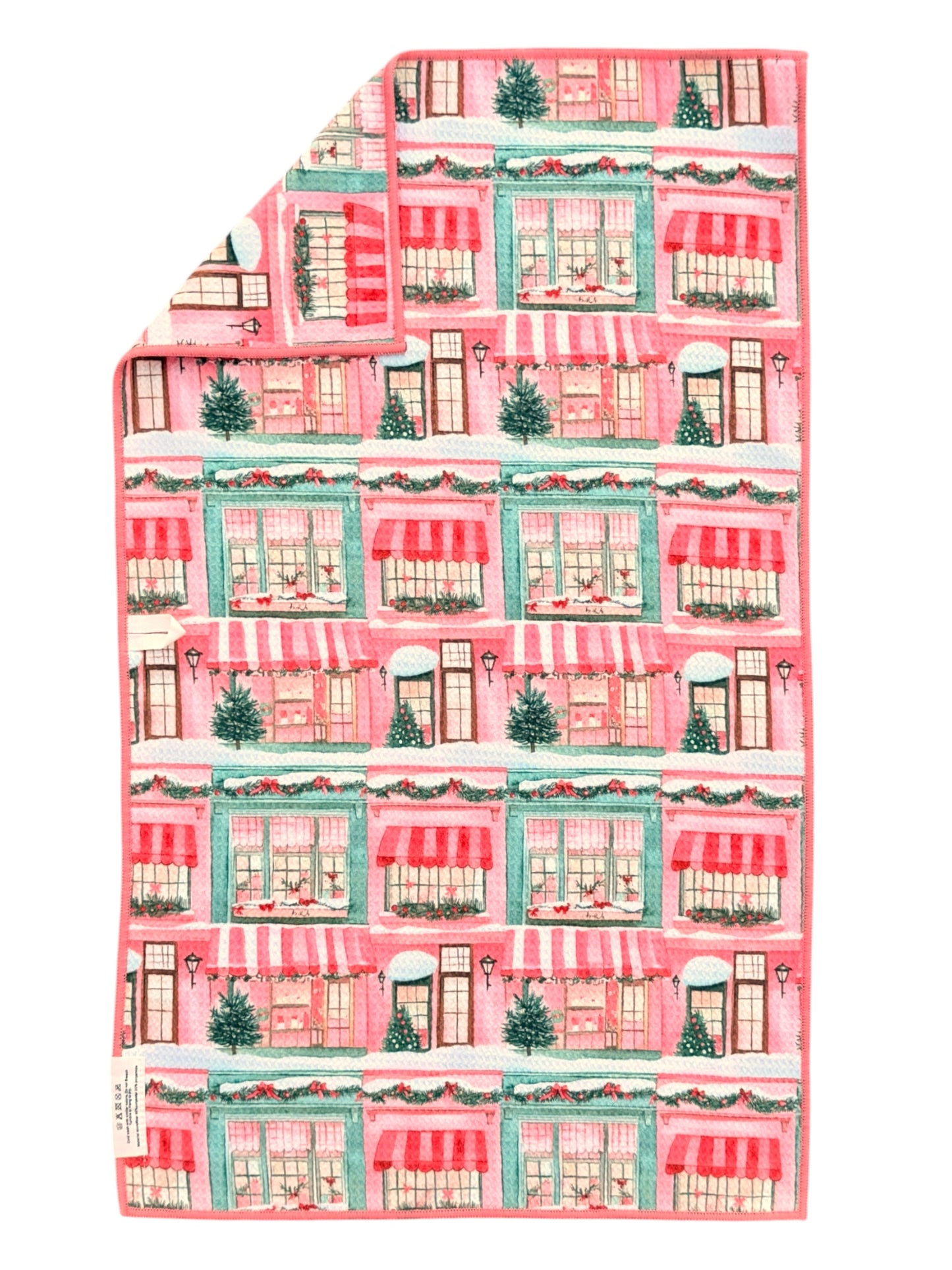 Christmas On Main: Double-Sided Hand Towel