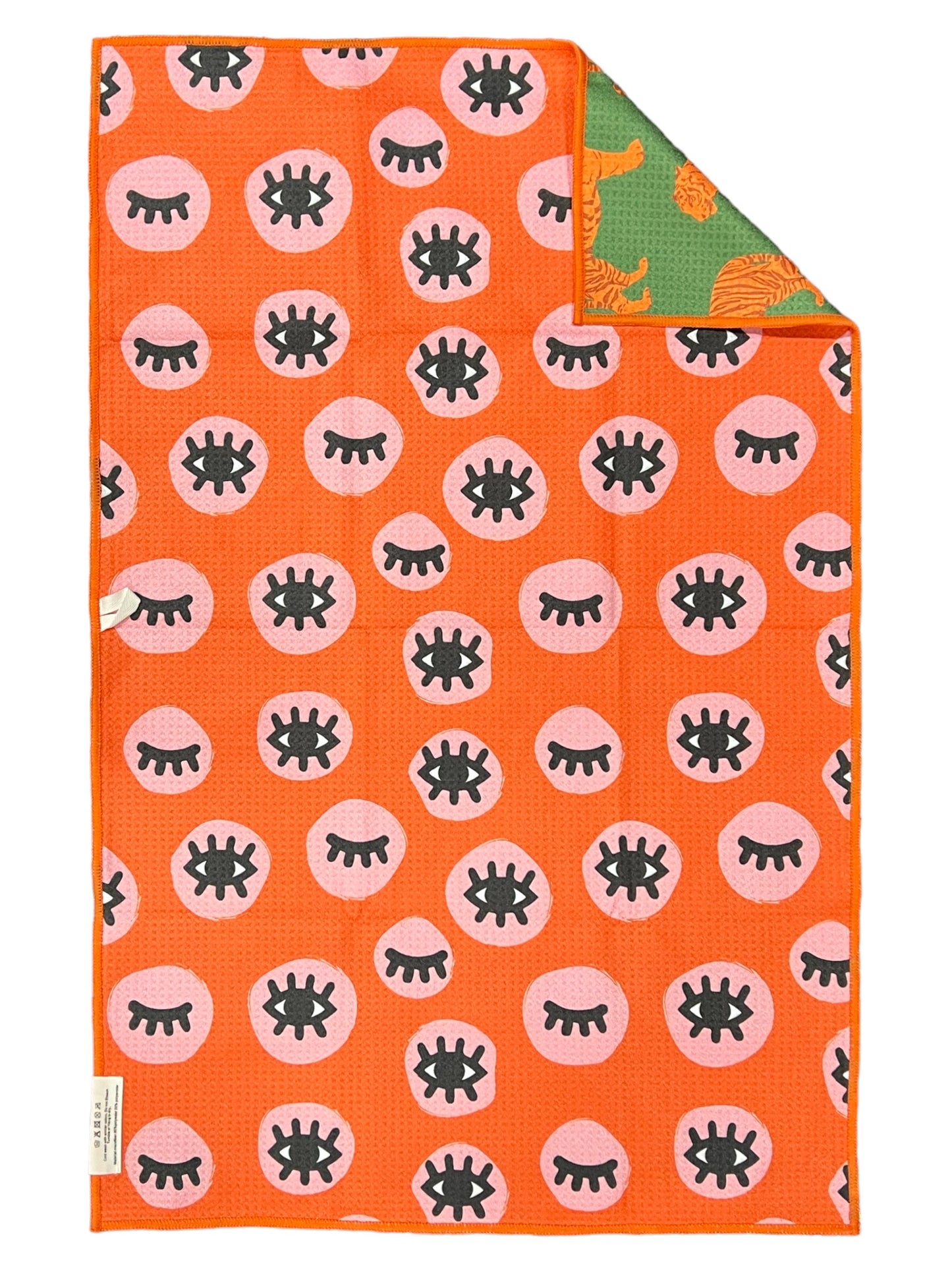 Eye of the Tiger: Reversible Hand Towel