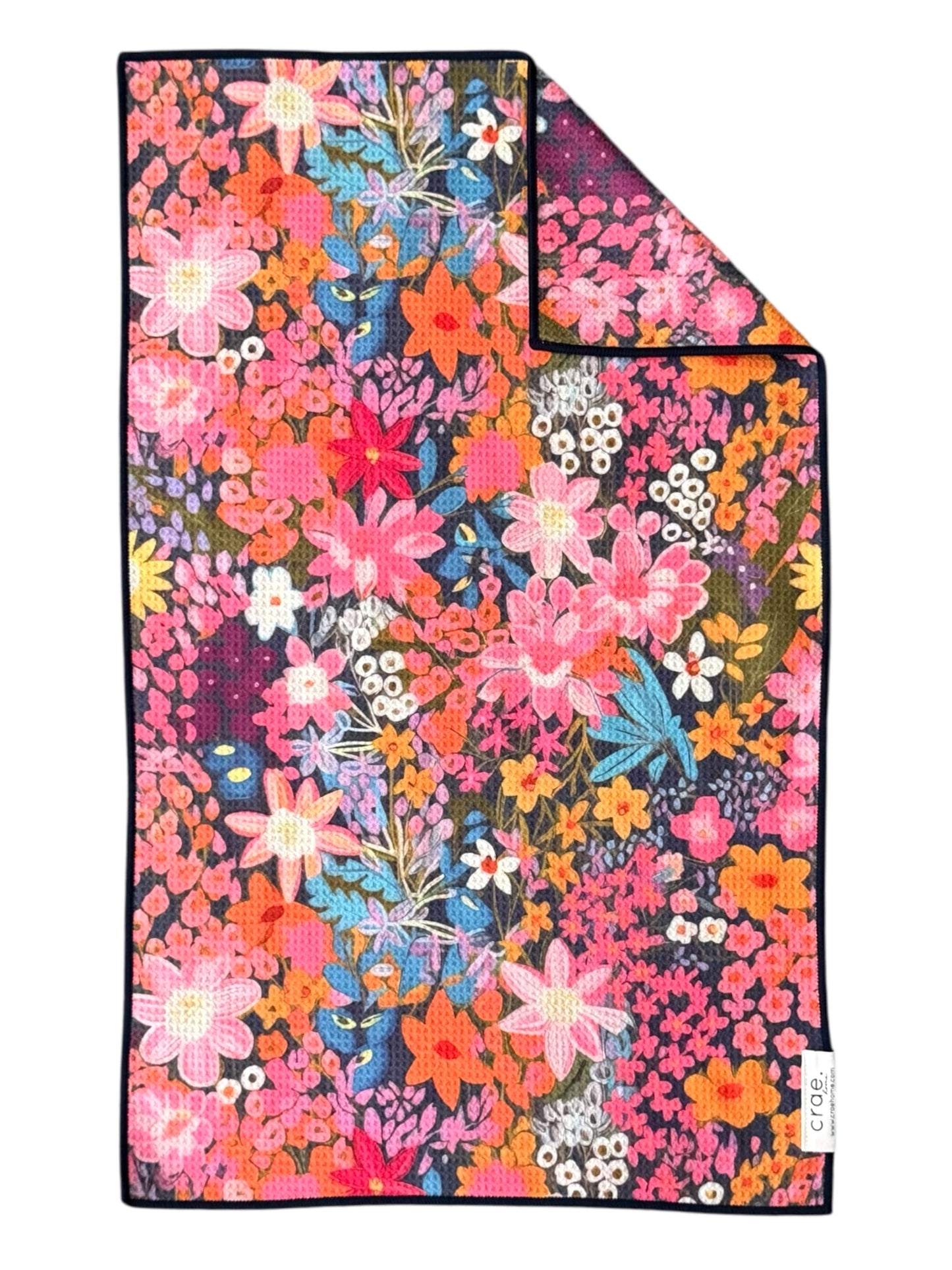 Harmony/Squared Up: Double Sided-Hand Towel Washcloth Set