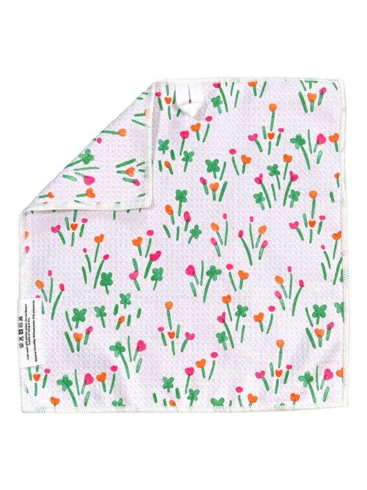 Meadow Flower: Double-Sided Washcloth