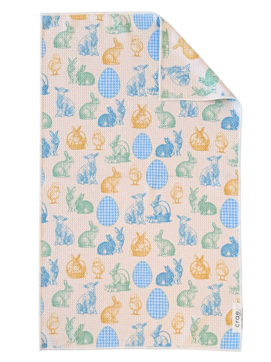 Easter Heirloom: Double-Sided Hand Towel