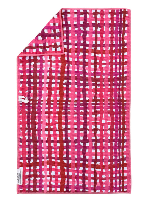 Plaid about you: Double-Sided Hand Towel