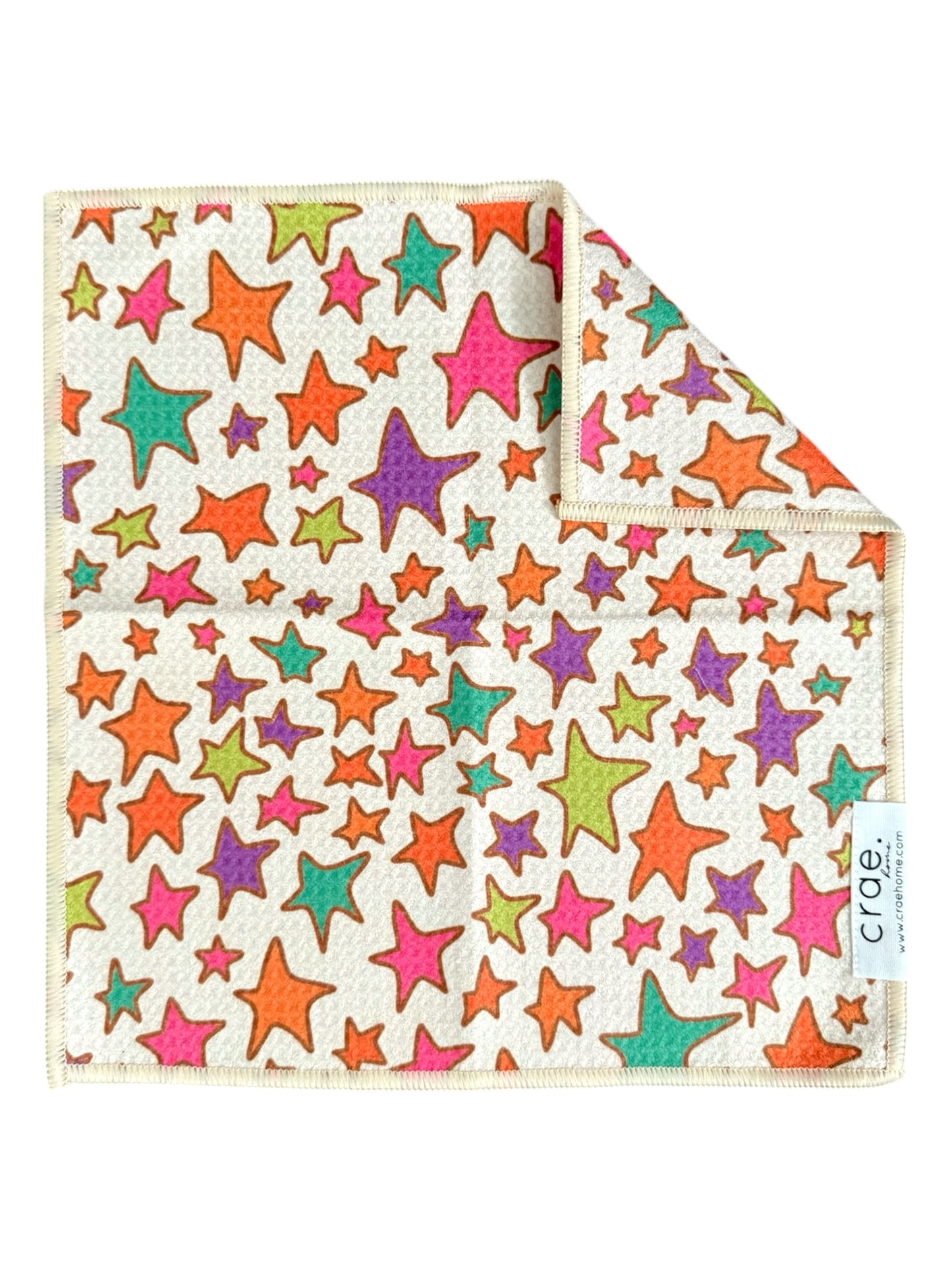 Star-Burst: Double-Sided Washcloth