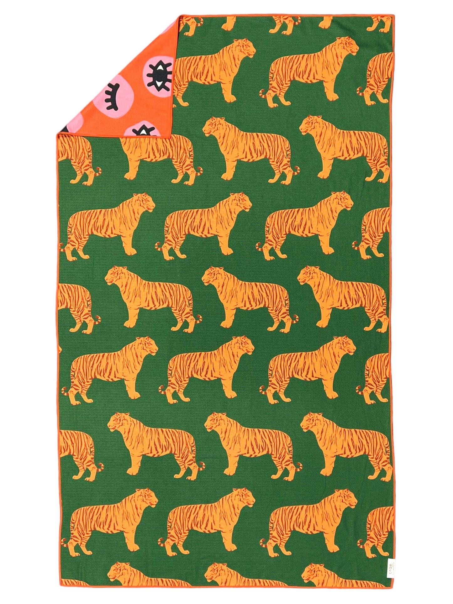 Eye Of The Tiger Pool Towel: Reversible