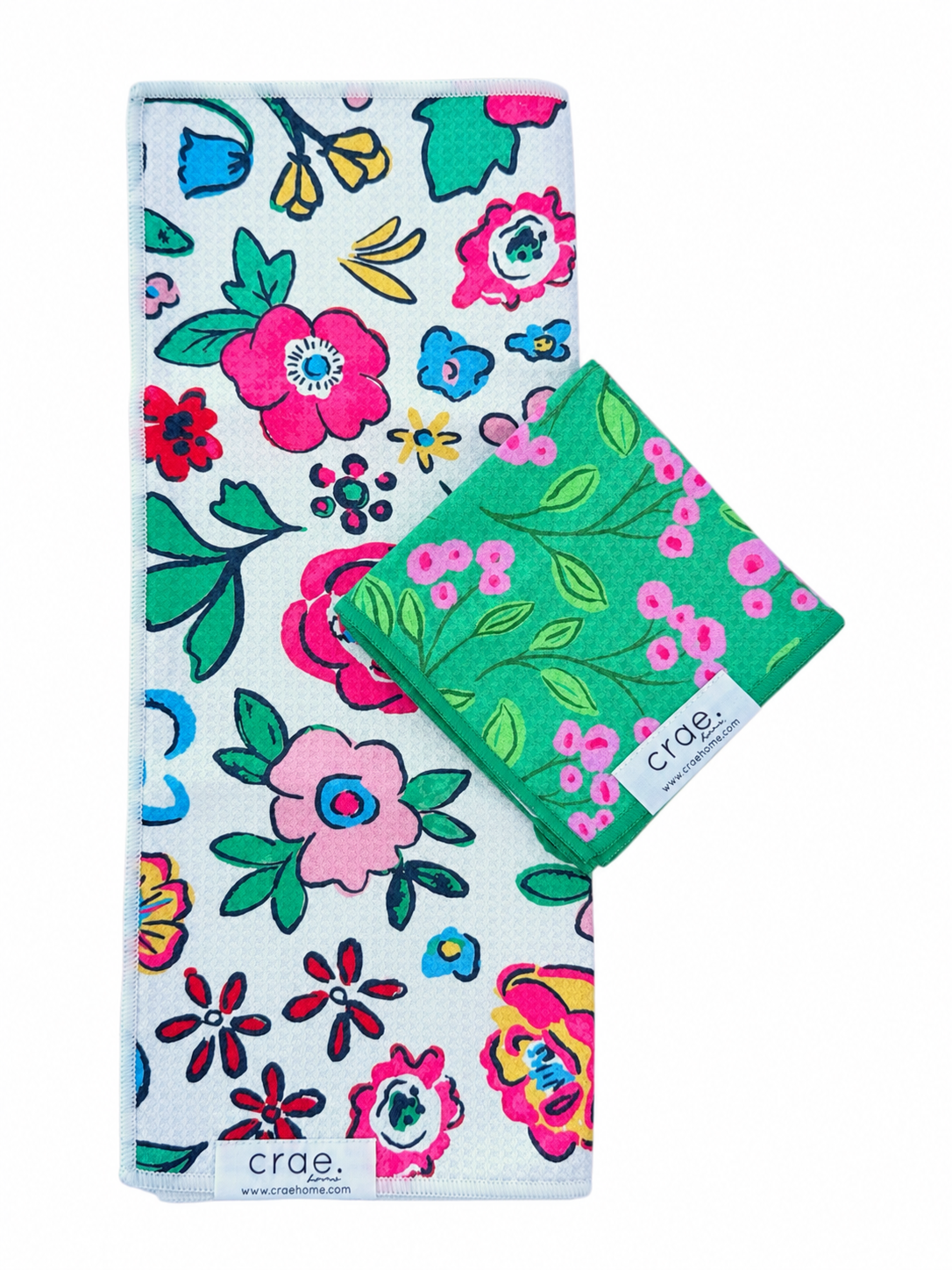Sunkissed/Botanica: Double Sided-Hand Towel Washcloth Set