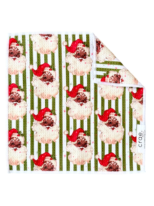 St. Nick: Double-Sided Washcloth
