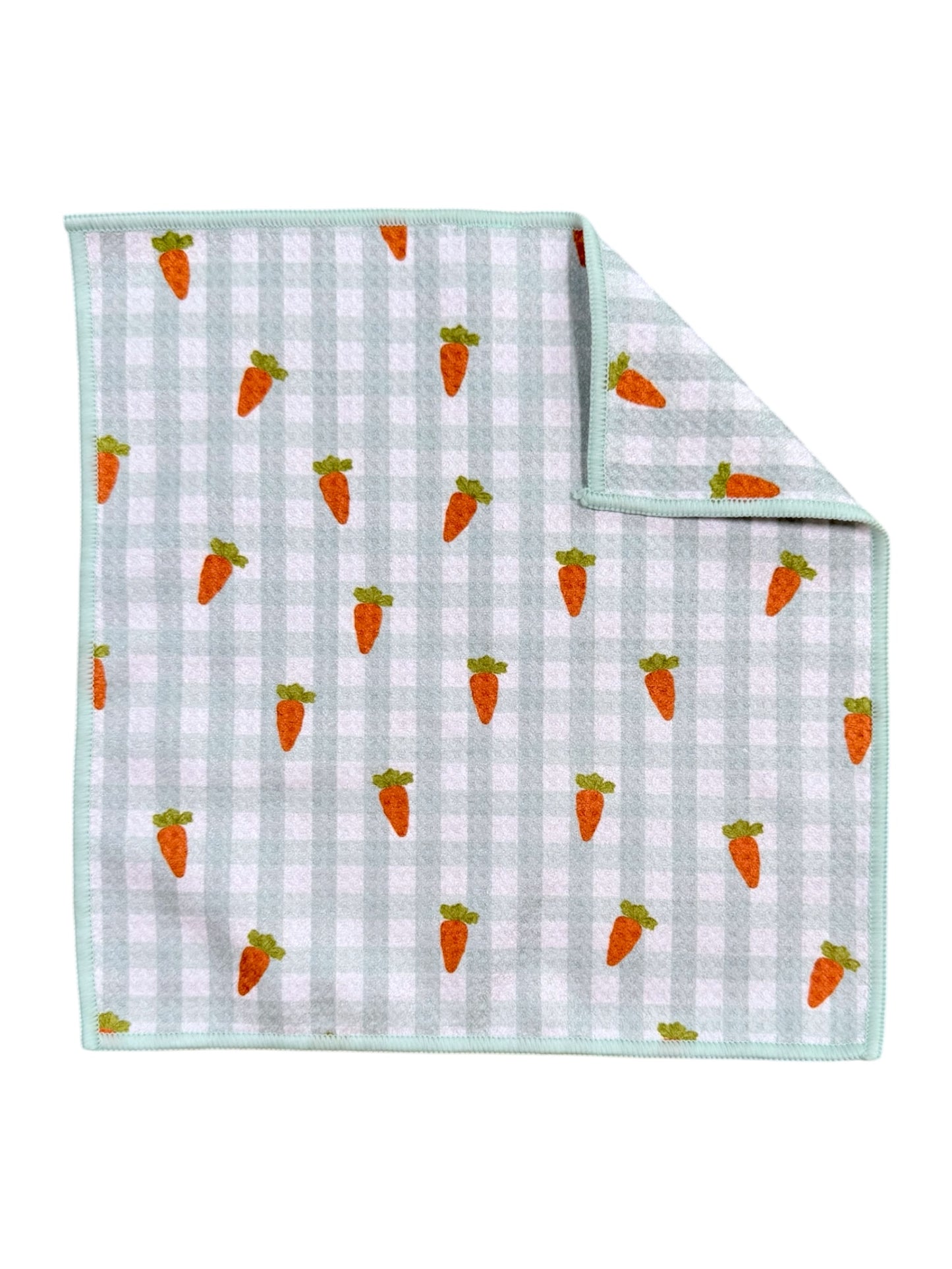 Carrot Top: Double-Sided Washcloth