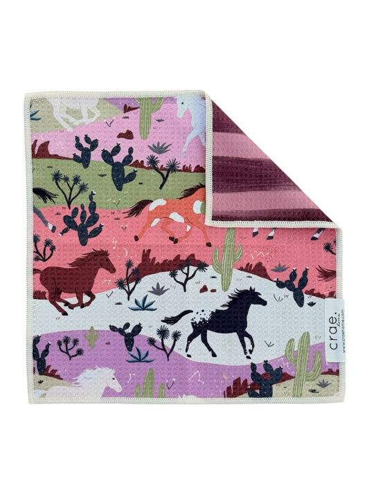 Painted Canyon: Reversible Washcloth