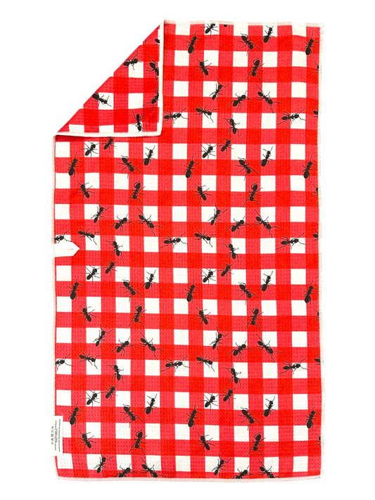Antsy Picnic: Double-Sided Hand Towel