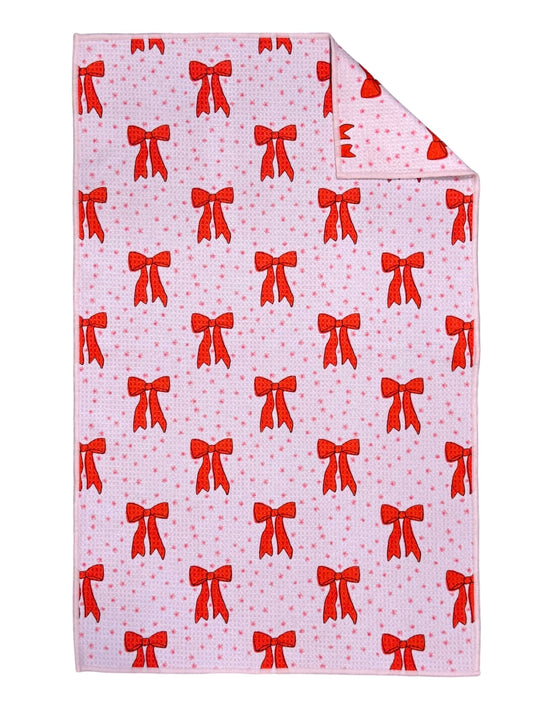 Put A Bow On It: Double-Sided Hand Towel