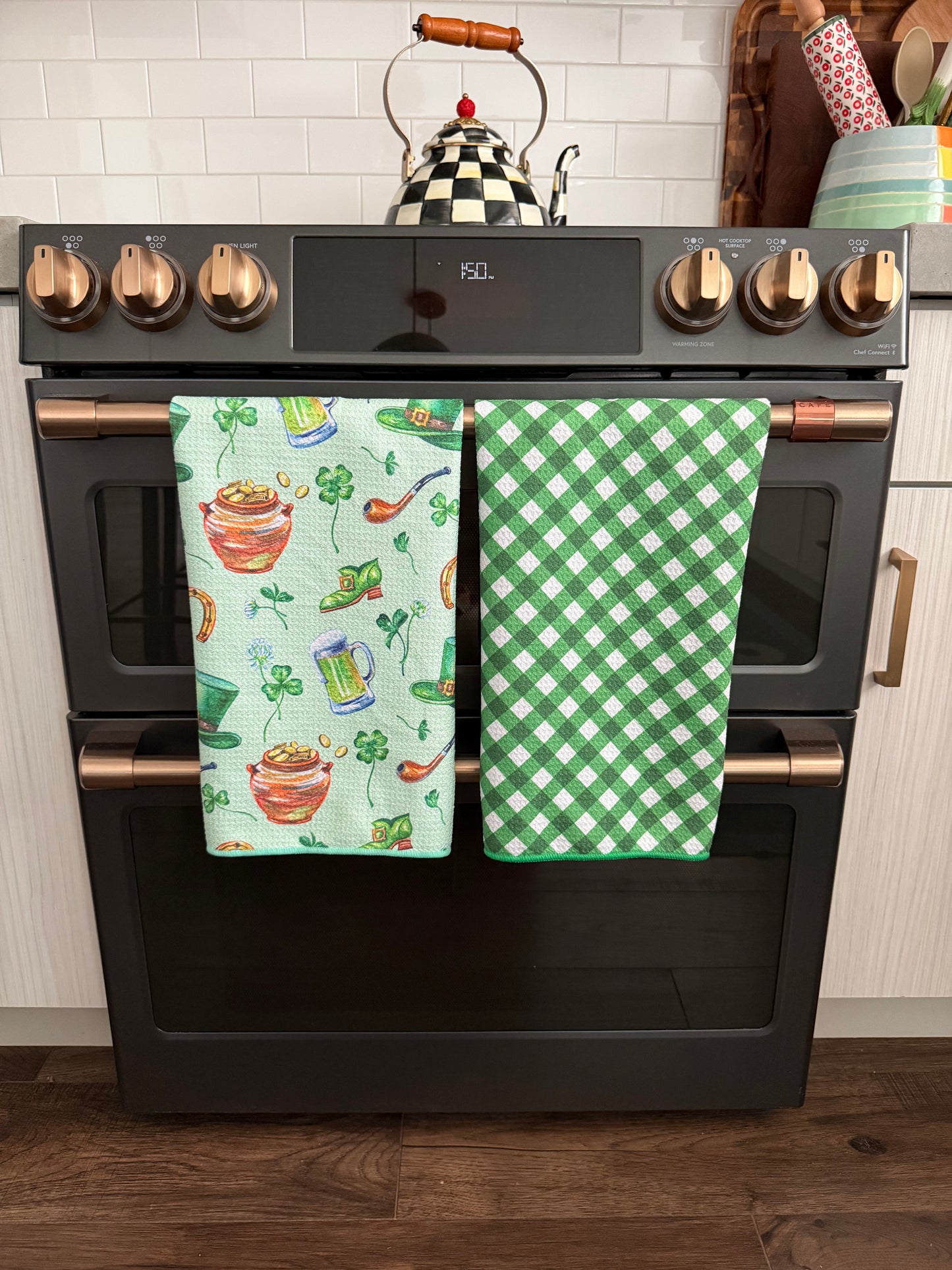 Luck Of The Irish: Double-Sided Hand Towel