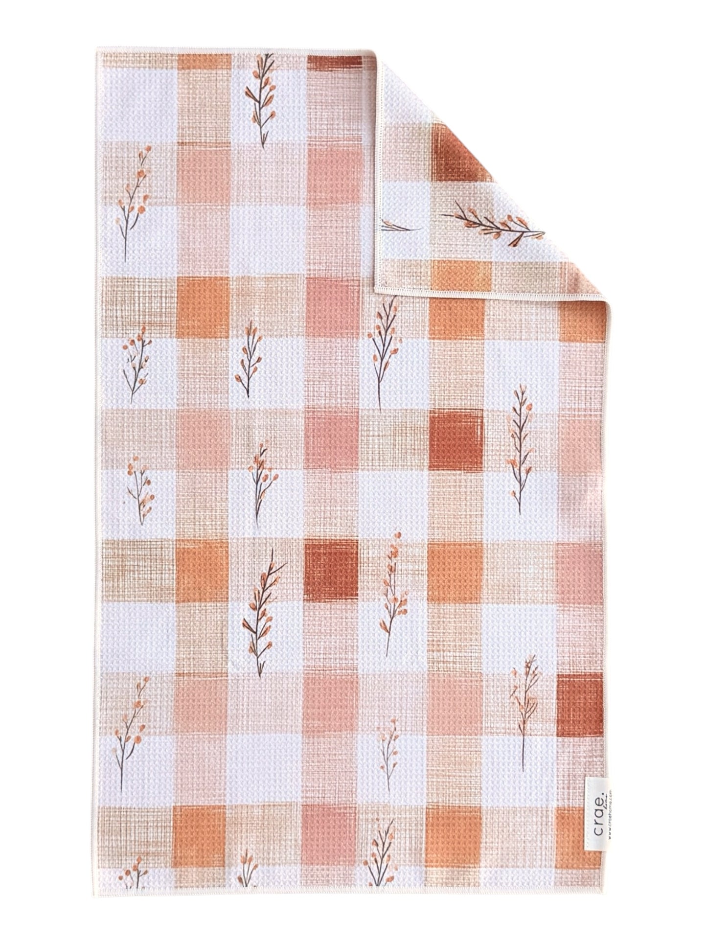 Rustic Charm: Double-Sided Hand Towel
