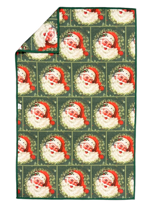 Father Christmas: Double-Sided Hand Towel