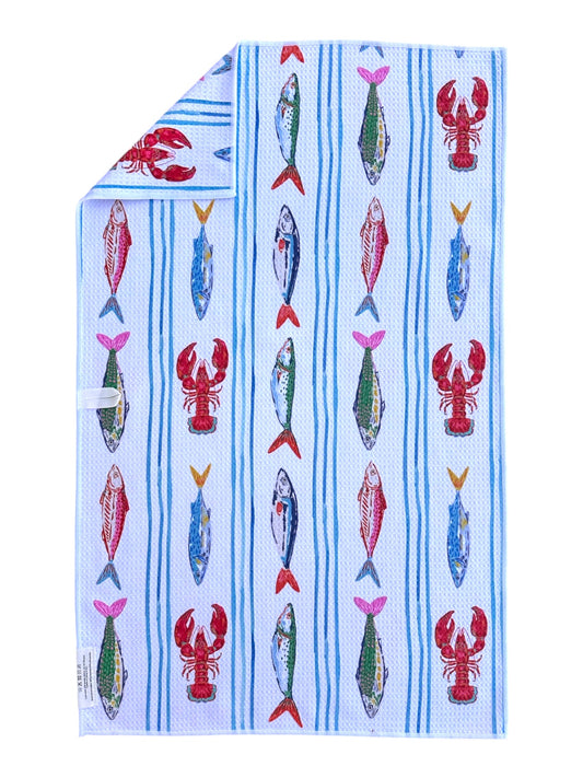 Catch of the Day: Double-Sided Hand Towel