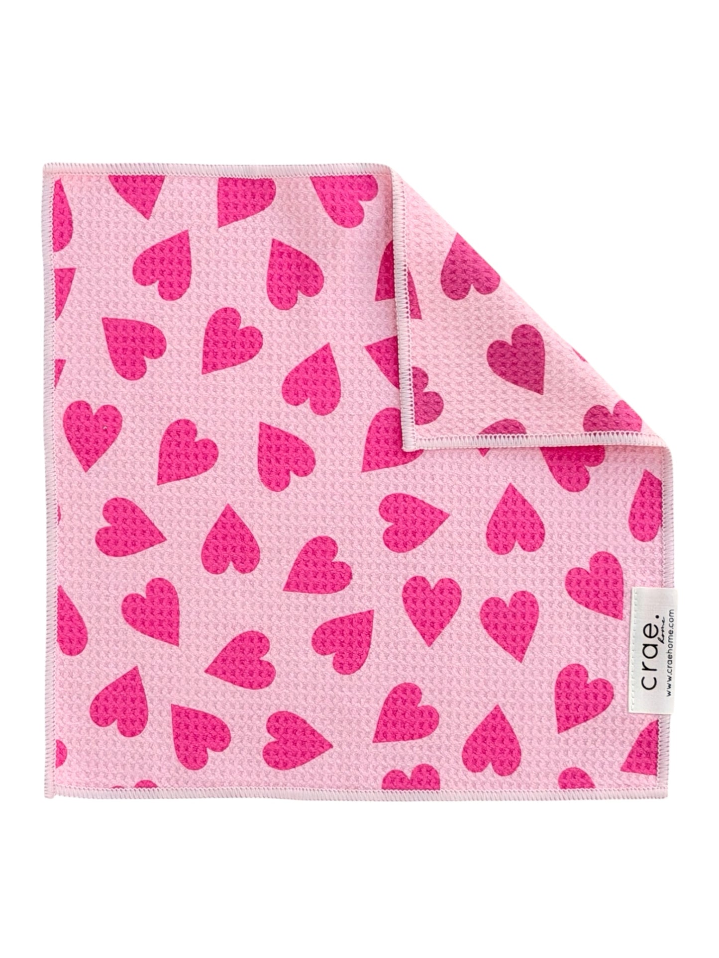 Pretty In Pink: Double-Sided Washcloth