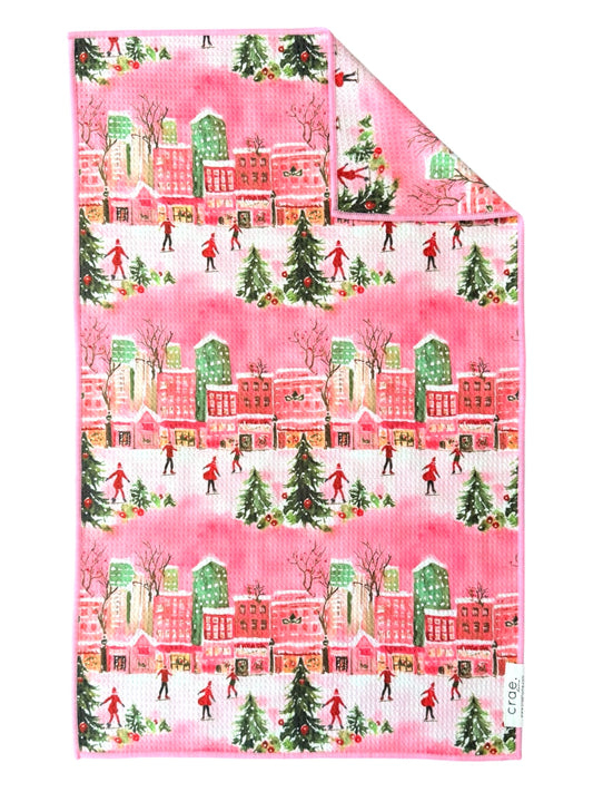 City Sidewalks: Double-Sided Hand Towel