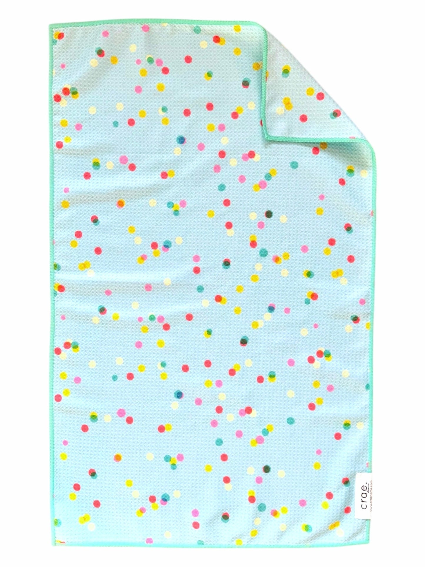 Confetti Cannon/Hats Off: Double Sided-Hand Towel Washcloth Set