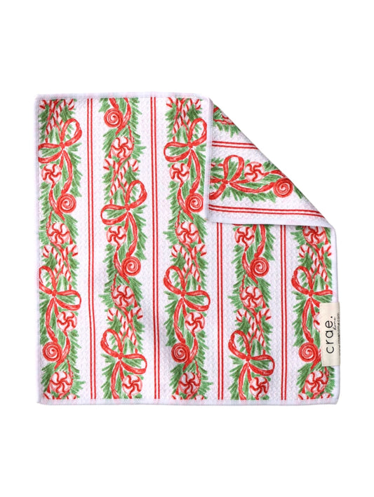 Gilded Garland: Double-Sided Washcloth
