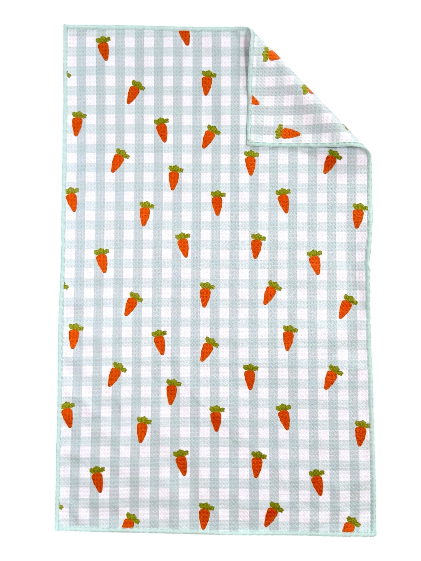 Carrot Top: Double-Sided Hand Towel