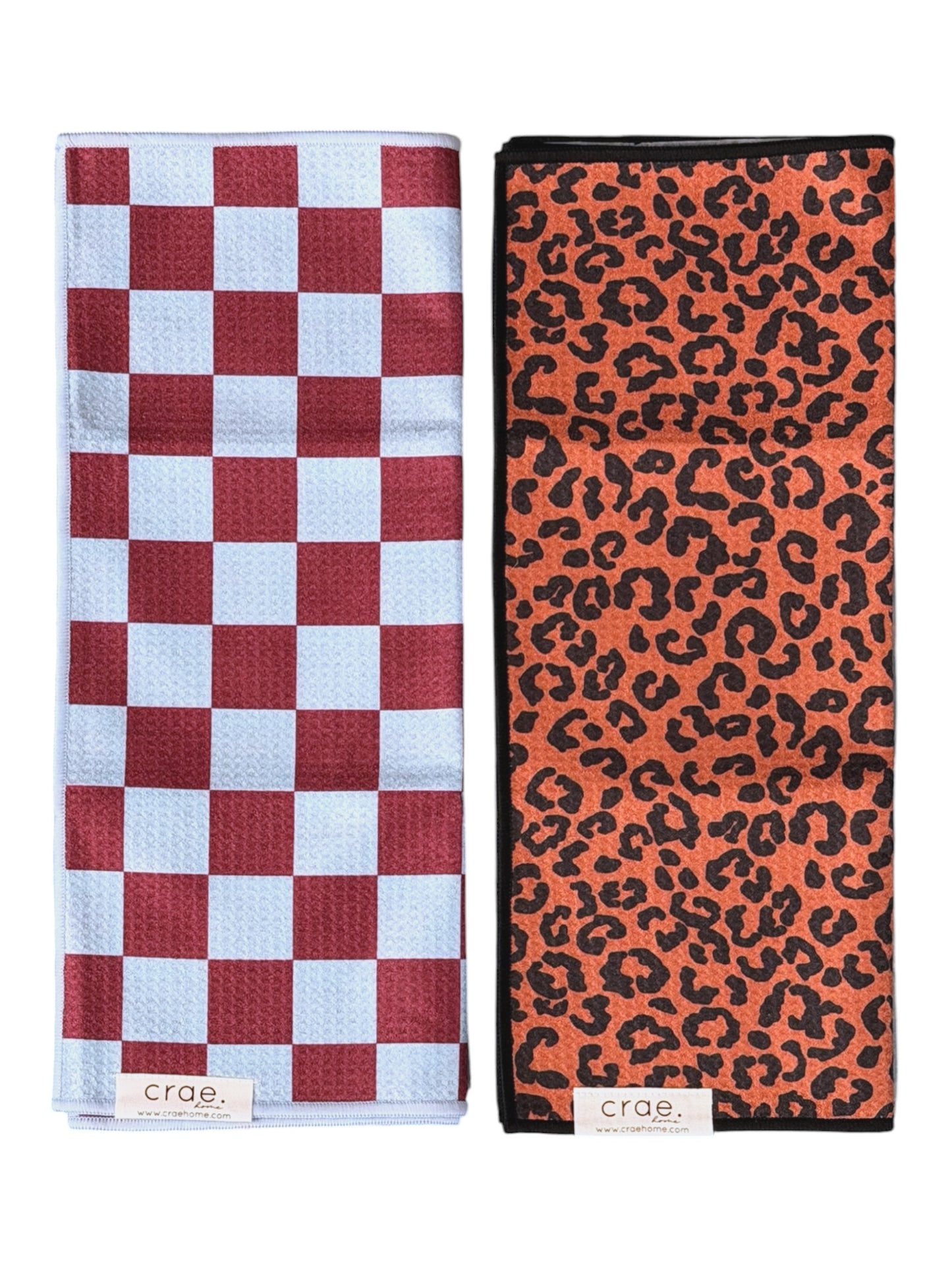 Zeze/Wildcat: 2 Double Sided-Hand Towel Set