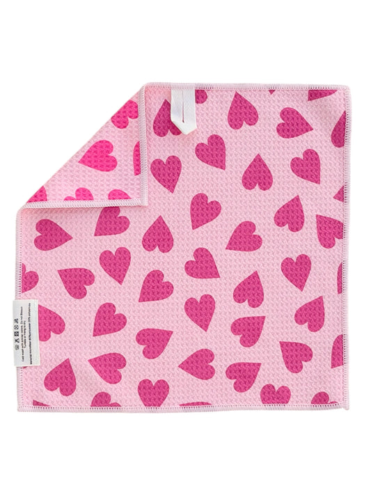 Pretty In Pink: Double-Sided Washcloth