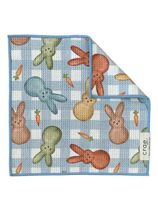 Hop To It: Double-Sided Washcloth