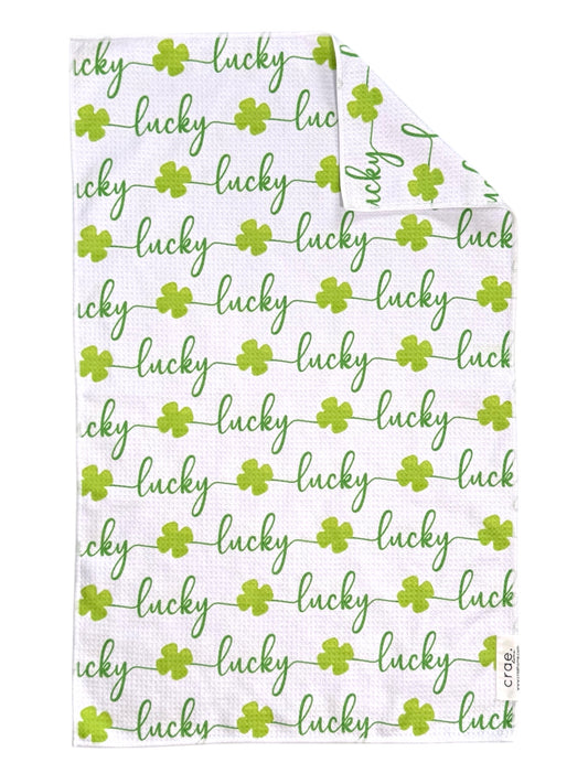 Lucky: Double-Sided Hand Towel