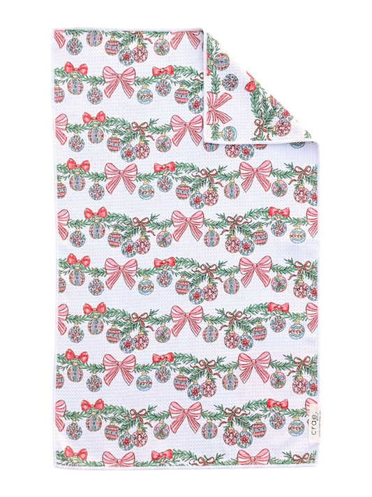 Tinsel & Trim: Double-Sided Hand Towel