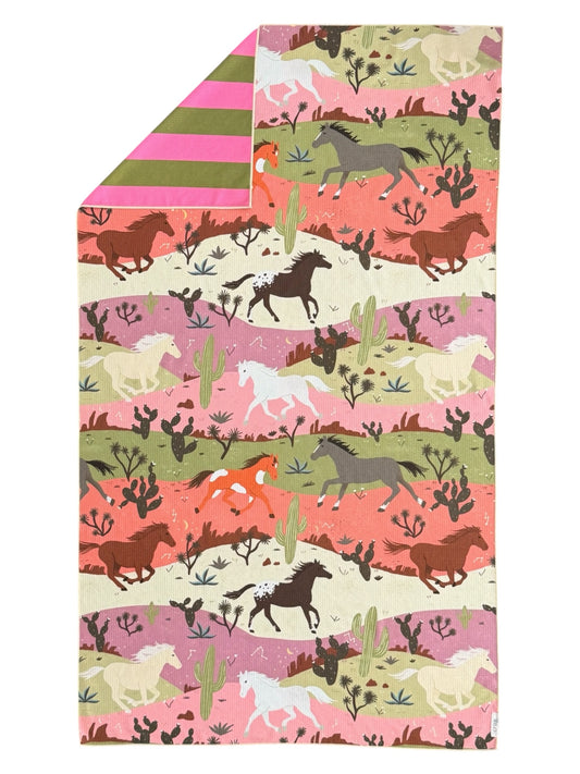 Painted Canyon Pool Towel: Reversible
