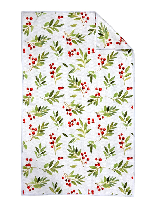 Holly: Double-Sided Hand Towel