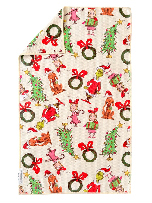 Hoo-ville: Double-Sided Hand Towel