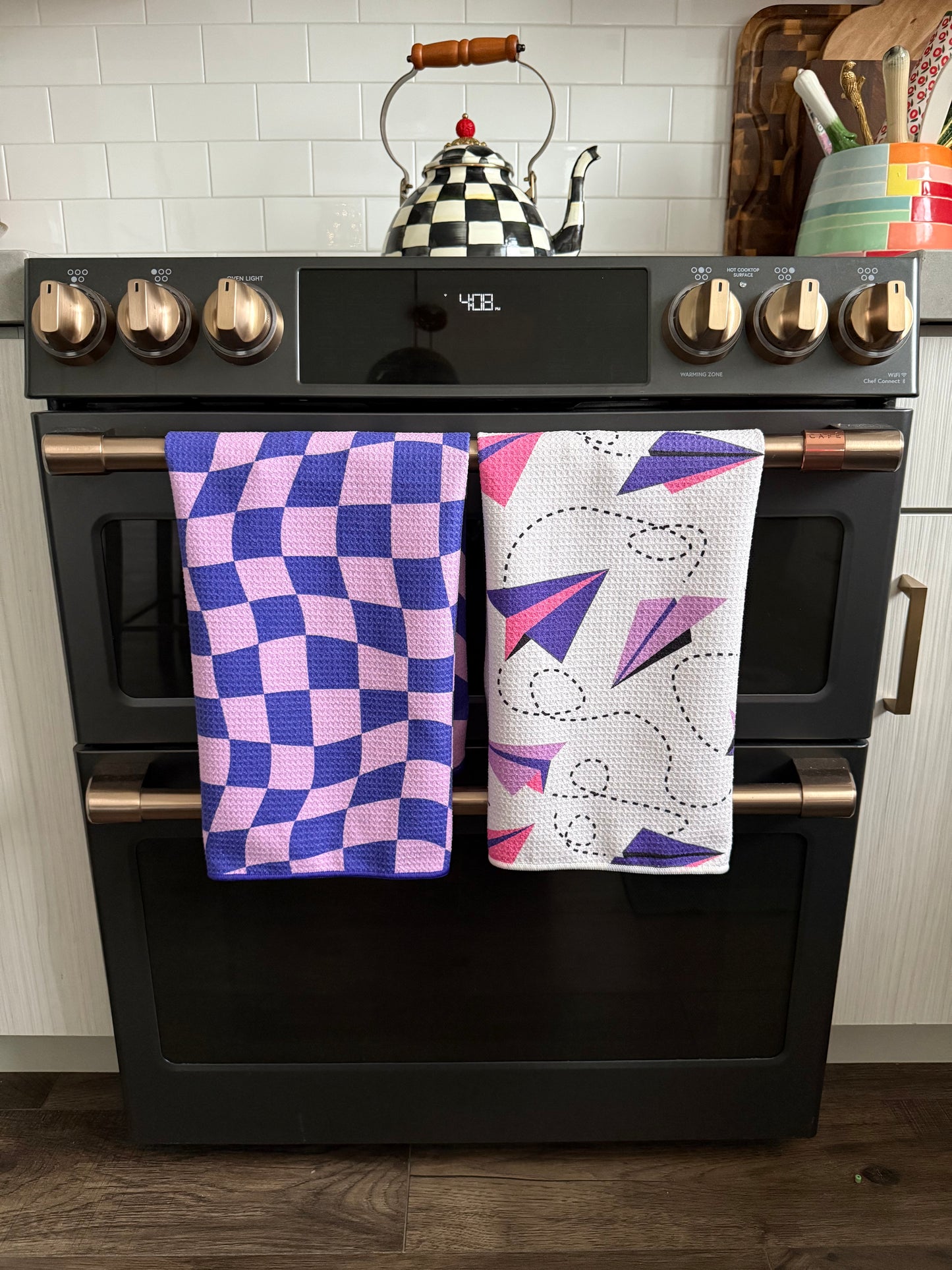 Purpstir: Double-Sided Hand Towel