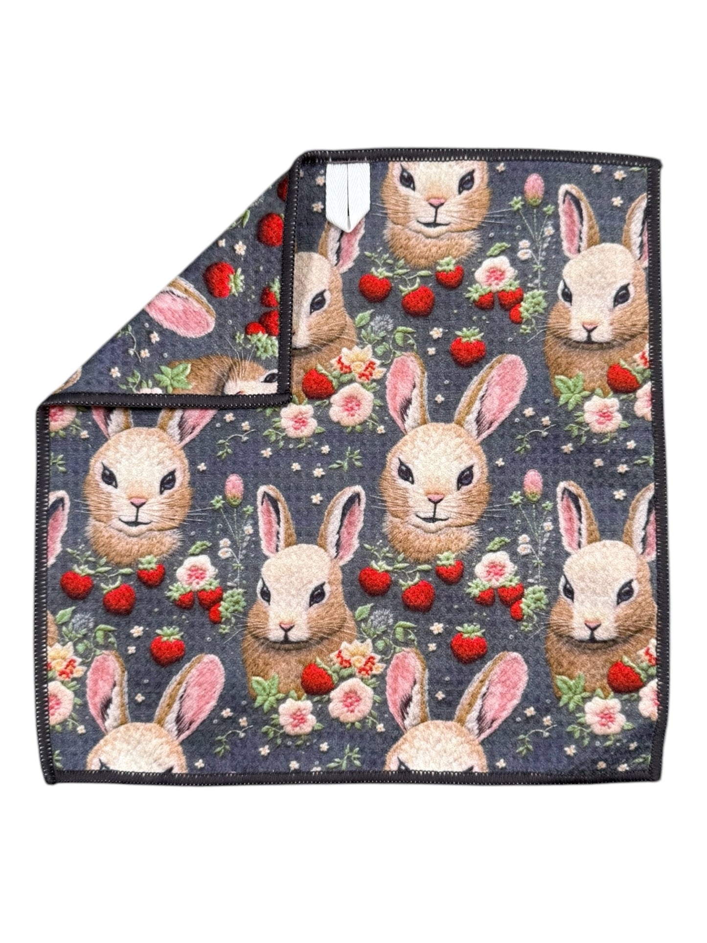 Bun Bun: Double-Sided Washcloth