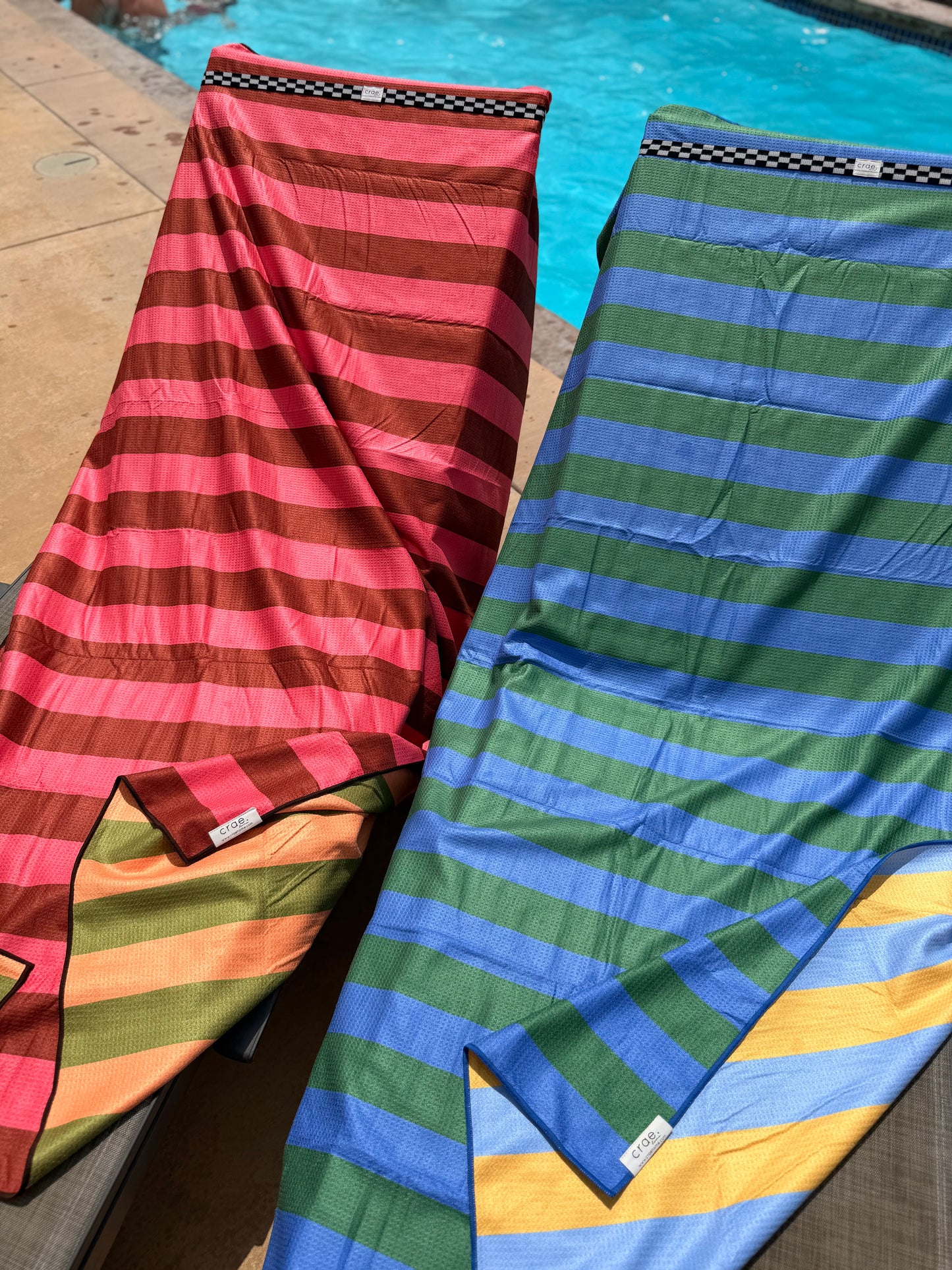 Pam Pool Towel: Reversible