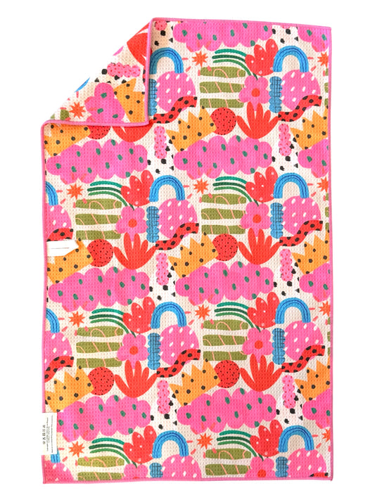Princess Pufflepuff: Double-Sided Hand Towel